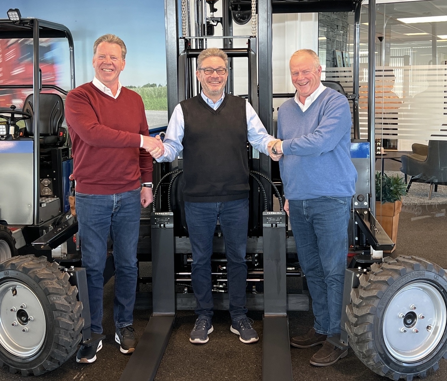Terberg Kinglifter visits A/S N.P. trucks in Denmark